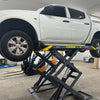 3.5T Low profile scissor car hoist lift MS235