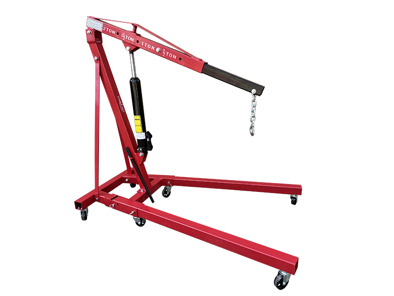 2T Foldable Shop Engine Crane Hoist Lifter