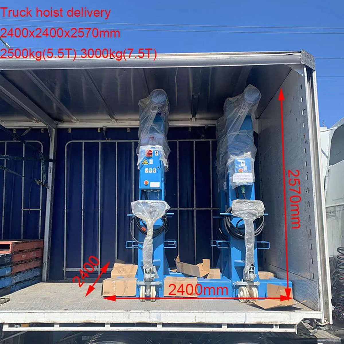 Mobile Column Truck Bus Hoist MCL155-4