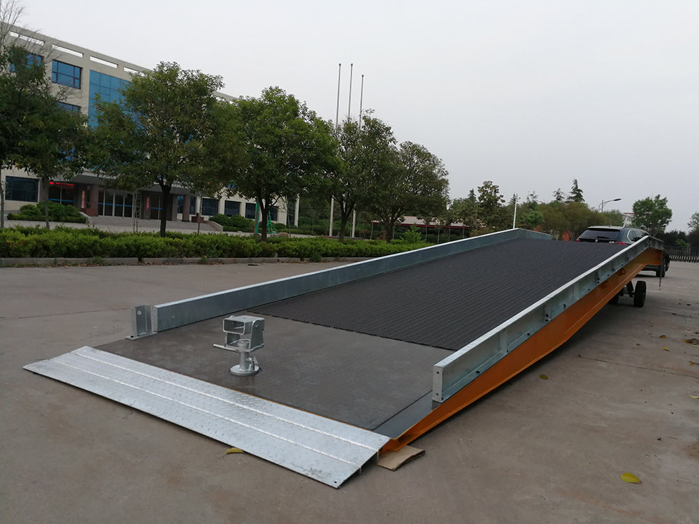 Container loading ramp