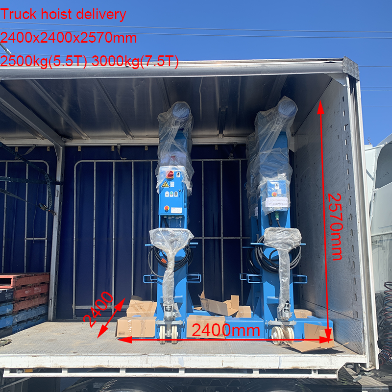 Mobile Column Truck Bus Hoist MCL155-4