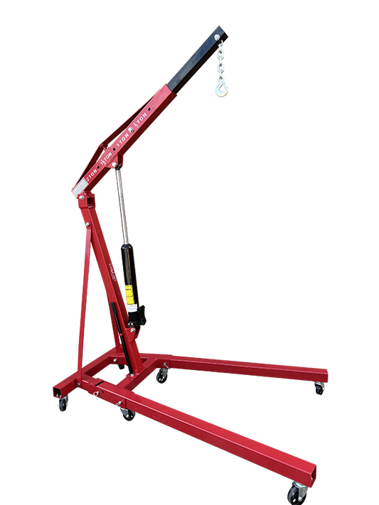 2T Foldable Shop Engine Crane Hoist Lifter