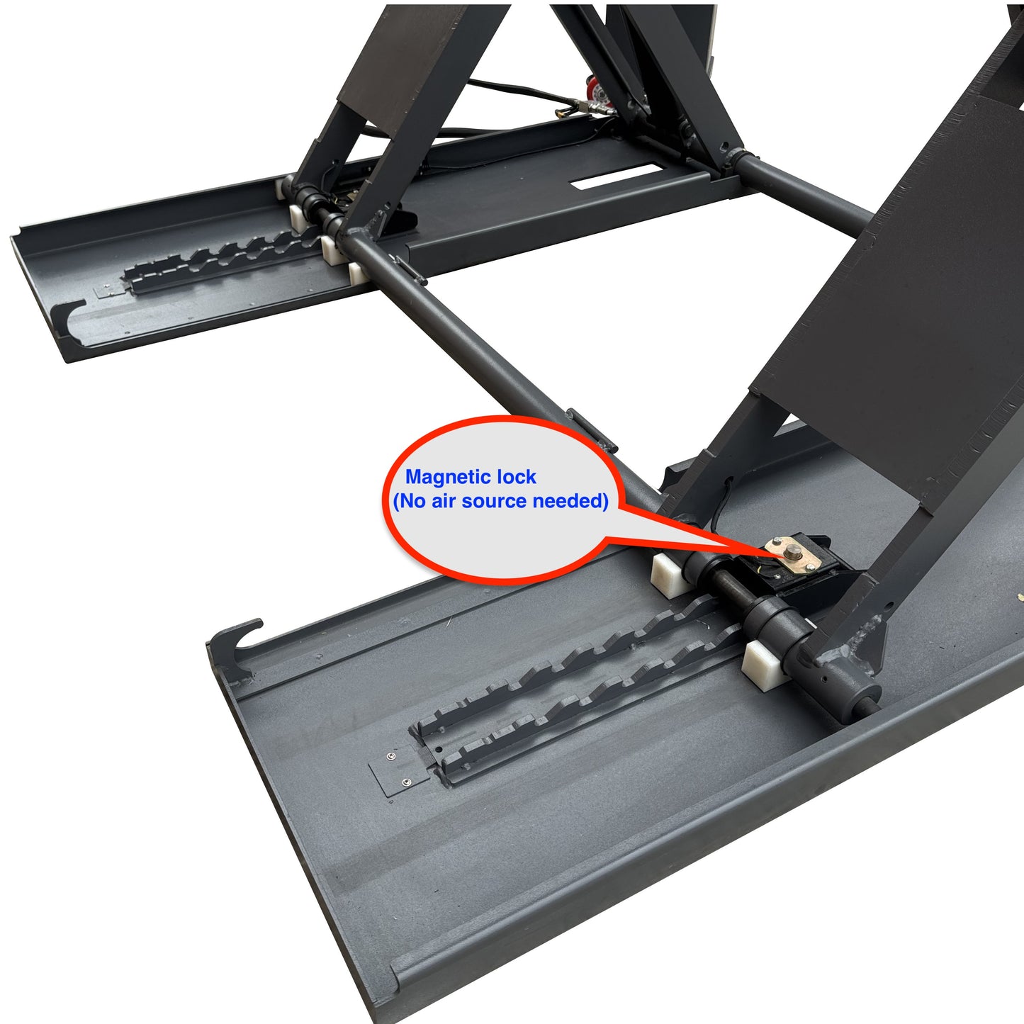 3.5T Portable Mid-Rise Scissor Car Hoist Lift SS335