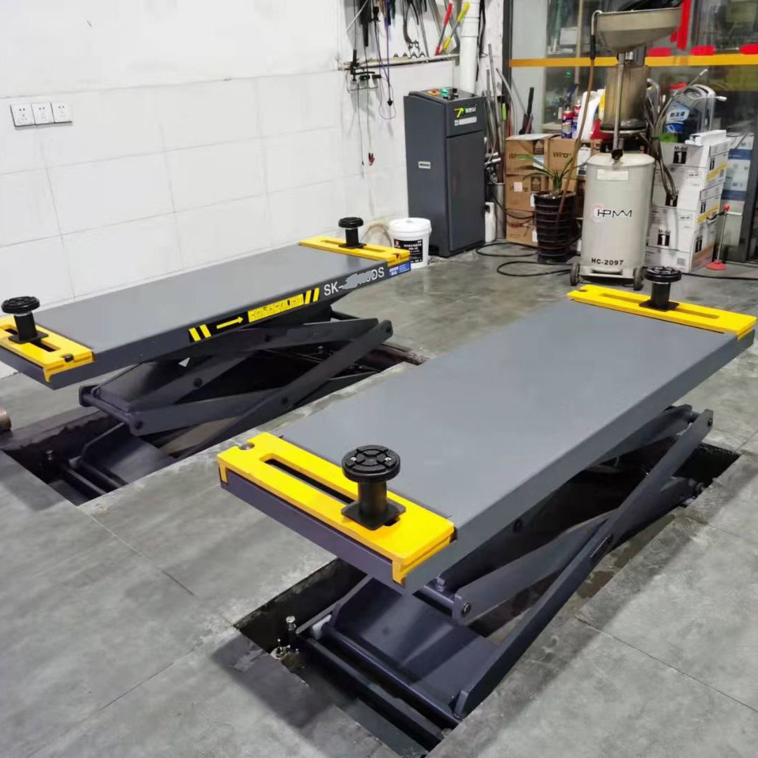 3.5T full rise scissor hoist