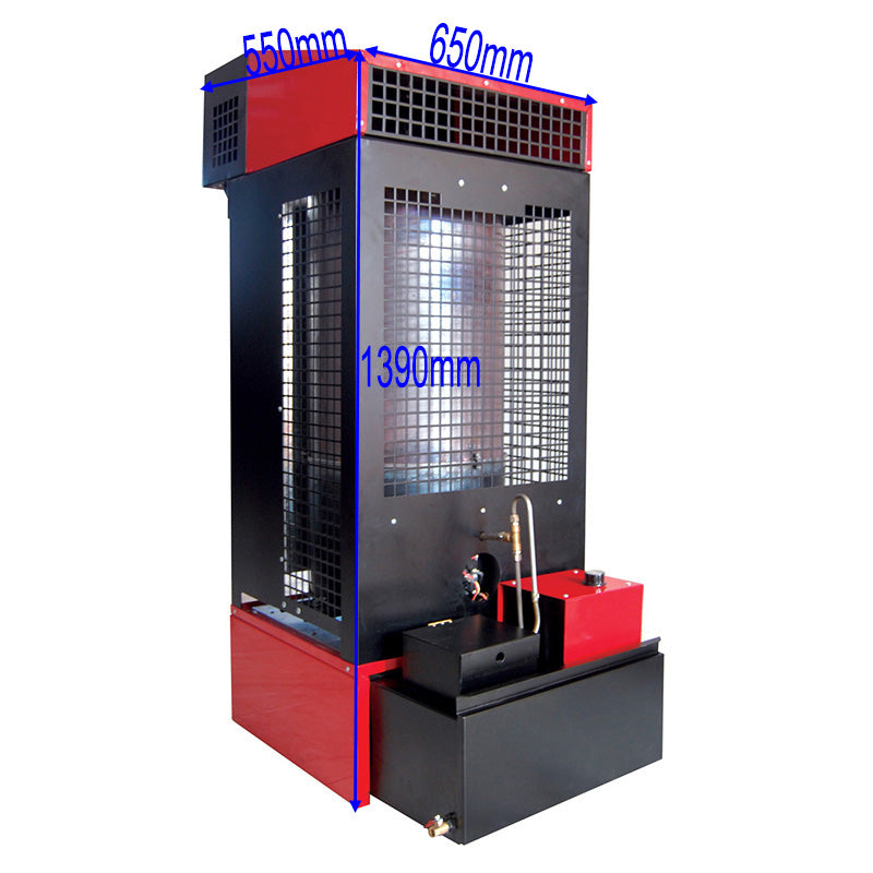 Waste oil heater OB500