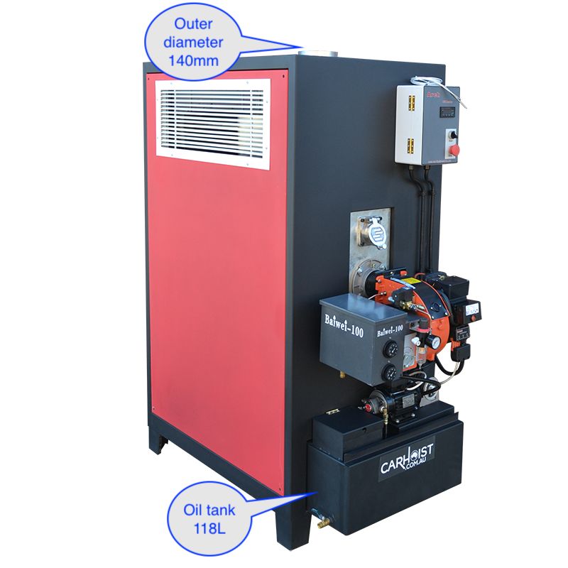 Automatic waste oil ueater OB600