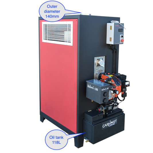 Automatic waste oil ueater OB600