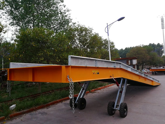 Container loading ramp