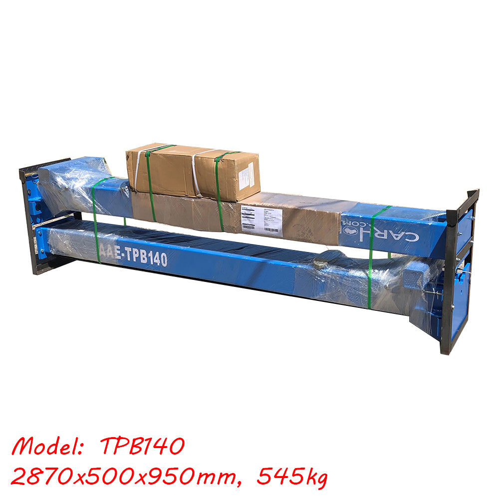 2 post car hoist TPB140 packing